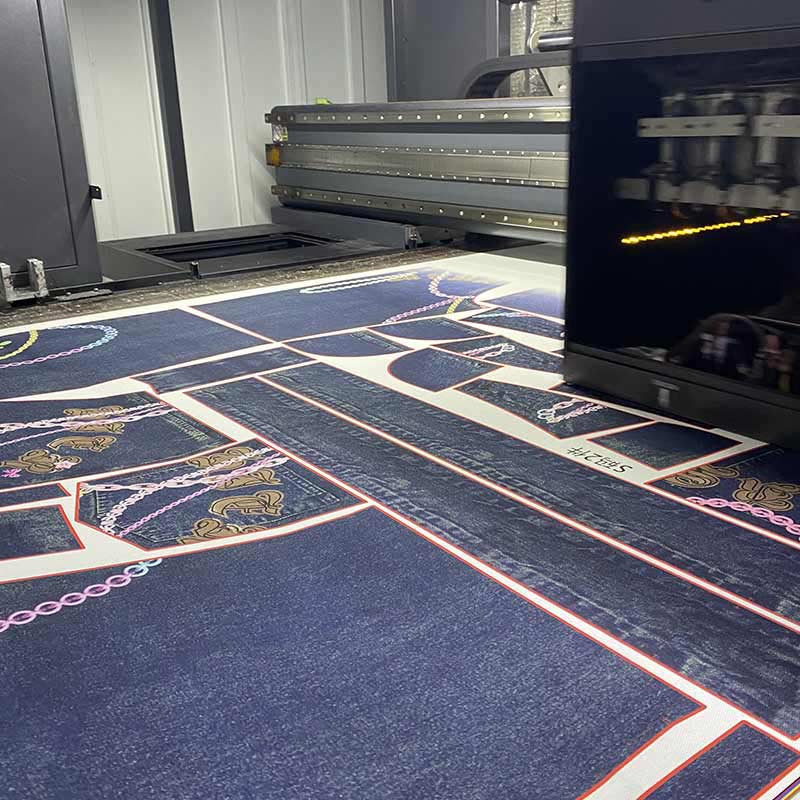 Custom Cotton Containing Fabrics Printing